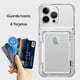 thumbnail image 4 of Funda TEKKU TPU Tarjetero iPhone 15 PRO Transparente, 4 of 12