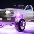 thumbnail image 4 of LED Rock Lights for Trucks 10 Pods, Multicolor Underglow Lights for Trucks with App Control, Flashing Music Mode RGB Rock Lights for UTV SUV ATV RZR Truck Accessories  ﻿, 4 of 8