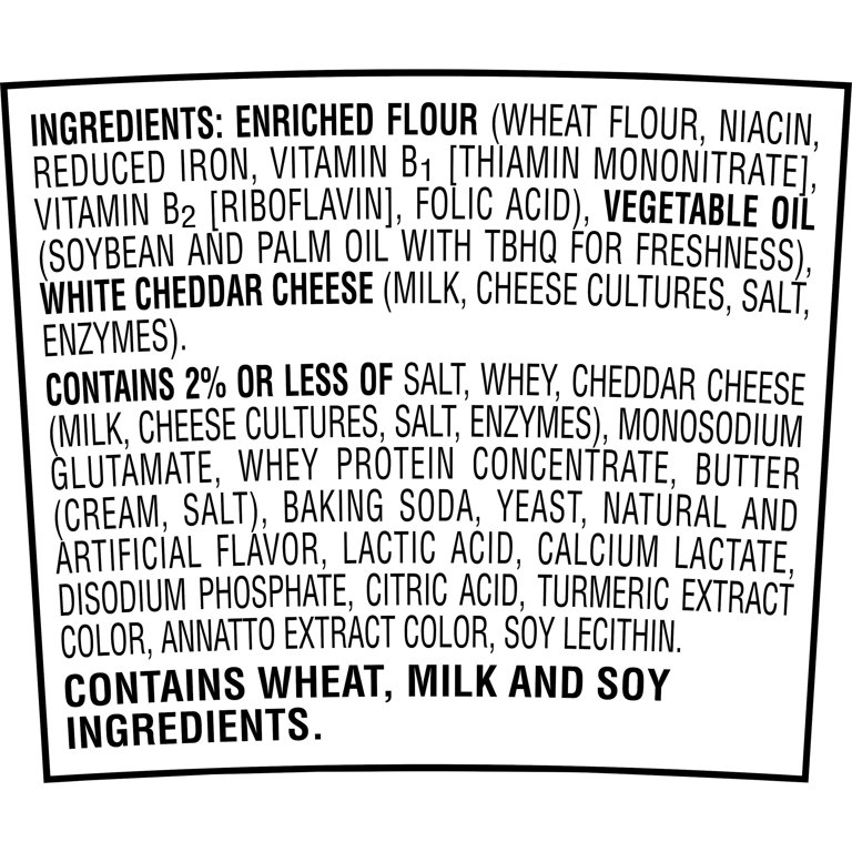 CheezIt® White Cheddar Crackers White Cheddar Oz Box, 48 OFF