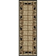 thumbnail image 1 of Mayberry Rug HS7472 2X8 Tapis de 2 Pi 3 Po x 7 Pi 7 Po pour Aire de Vie Toccoa, Multicolore, 1 of 1