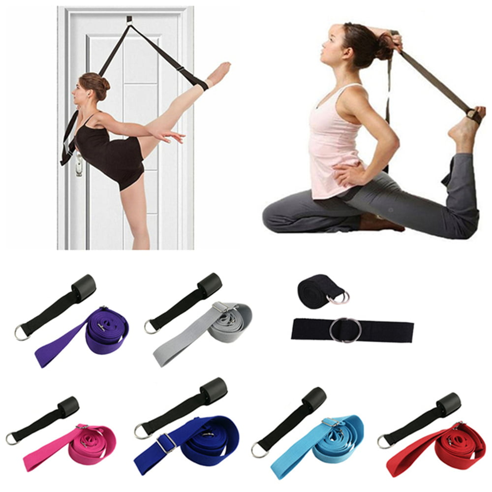 Door Flexibility Stretching Leg Strap Stretch Training Band Yoga Dance Stretcher