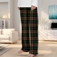 thumbnail image 2 of Kids' Fashion Regular Plaid Flannel Pants Leggings, 2 of 4