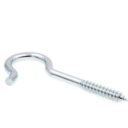 

9068625 Screw Hook Lag Thread 5/16 in X 4-1/2 in Zinc Plated Steel Pack of 10