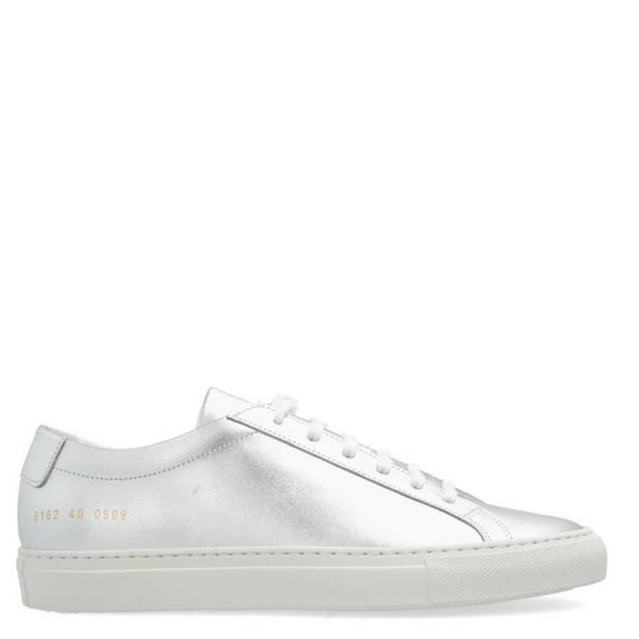 Common Projects Achilles Shiny Leather Sneakers, Brand Size 36 ( US Size 6 )