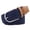 Navy, variant on SRZYMJ Mixed Color Woven Braided Stretch Belts for Men & Women Elastic Canvas Woven Belts for Jeans Pants