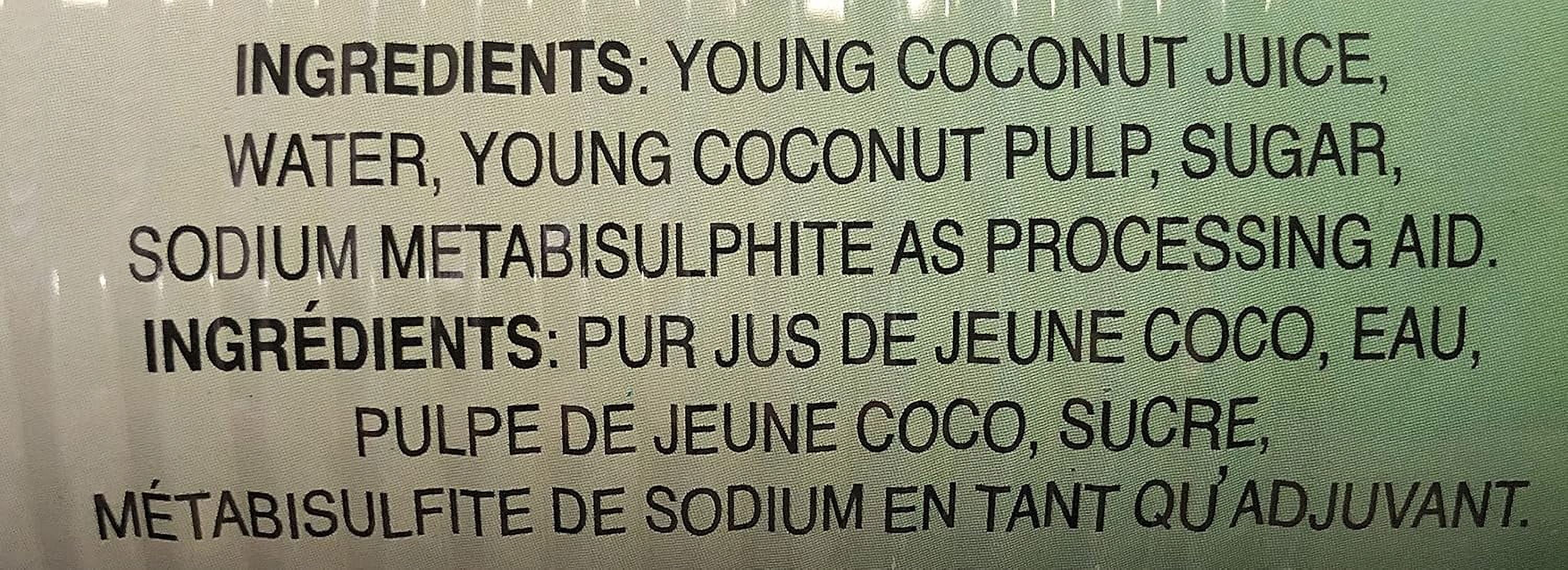 E-YOUNG & YOUNG C CNUT WATER W PULP, E-YOUNG & YOUNG C CNUT WATER W PULP