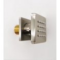 thumbnail image 1 of Rain Shower Head, Brushed Silver Square, 1 of 4