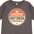 thumbnail image 4 of Inktastic Dirt Biker Vintage Classic Boys or Girls Long Sleeve Toddler T-Shirt, 4 of 5