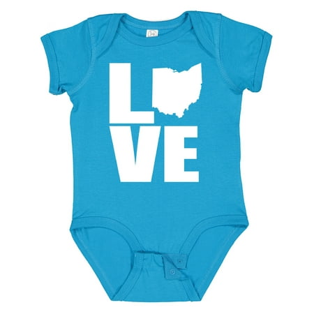 

Inktastic Ohio Love Gift Baby Boy or Baby Girl Bodysuit