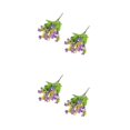 thumbnail image 4 of Toystoory Ramo artificial no tóxico de 2 piezas para bodas y decoración del hogar: buena sensación de mano y realista Púrpura claro+profundo 2Conjunto, 4 of 6