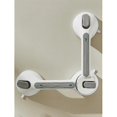 thumbnail image 1 of Asa de ducha con 3 ventosas, barra de apoyo para baño de 48 cm, barra de apoyo para inodoro, asa con ventosa para ancianos y niños., 1 of 5