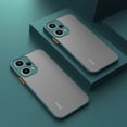 thumbnail image 2 of Funda trasera dura híbrida de lujo para Xiaomi Redmi Note 12 Turbo 11 11S 10 10S 9 9S Pro 10A 10C 9A 9C mate silicona suave Coque, 2 of 4
