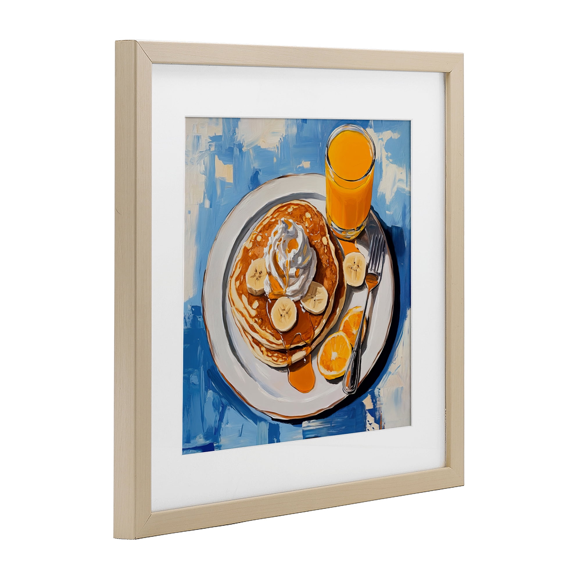 Stupell Industries Banana Bliss Sunshine Birch Framed Print Under Glass, design by Tina LeCour