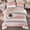 Blush Pink, variant on Full Size Comforter Sets Black White Grey - 3 Pieces Lightweight Bedding Set, All Season Down Alternative Comforter (1 Comforter, 2 Pillowcases)