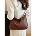 thumbnail image 3 of LAVA Large Capacity PU Leather Tote Bag for Women, Adjustable Crossbody Shoulder Bag, 3 of 7