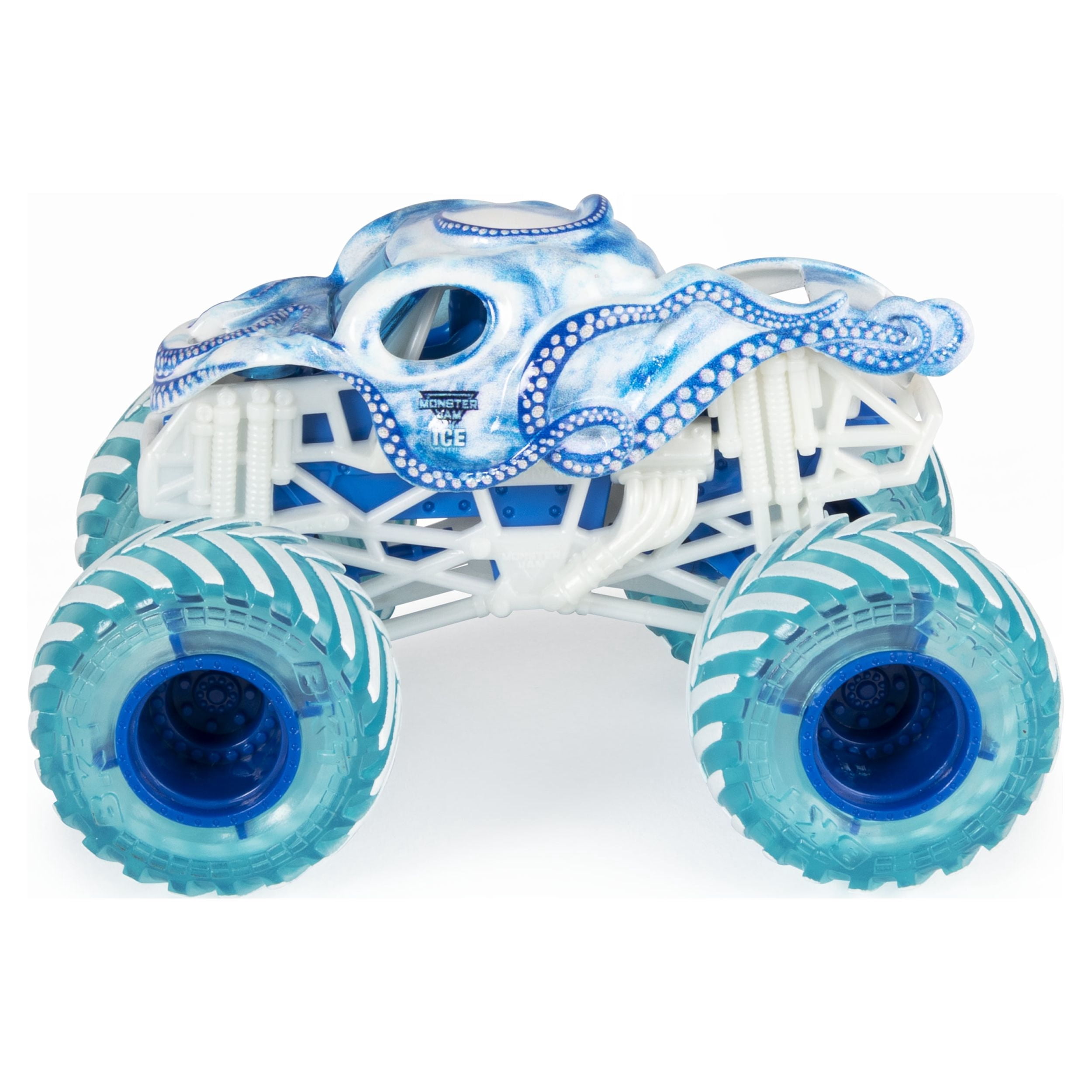 Monster Jam, Fire & Ice 2 Pack, Horse Power vs. Octon8er Monster Truck, Die-Cast Vehicles, Walmart Exclusive, 1:64 Scale