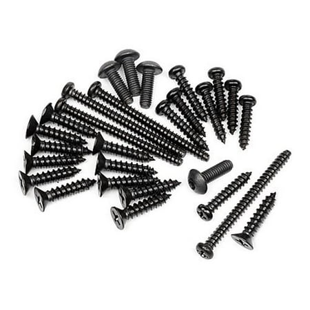 

HPI Racing HPI101095 Screw Set-A Trophy Spare Parts Set Black - 28 Piece