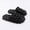 Black, variant on Men's Bubble Clogs Slippers, Lightweight Cushioned Slip-On Casual Shoes with Non-Slip Sole, Comfortable Breathable Indoor Outdoor Garden Beach Sandals