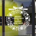 thumbnail image 3 of Calcomanías Pegatinas navideñas para ventanas Pegatinas de copos de nieve Calcomanías estáticas para ventanas para decoraciones navideñas Suministros para fiestas ANGGREK Otros, 3 of 8