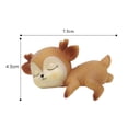 thumbnail image 4 of 2pcs Fawn Adornos Silicona Sleeping Animal Baby Decoración, 4 of 7