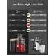 thumbnail image 2 of Extractor de jugo Juilist exprimidor de boca ancha 3 pulgadas 400 W rojo brillante, 2 of 5
