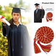 thumbnail image 1 of Graduation Rope Honor Rope Graduation In 2025 Graduate With Tassel Bachelor's Formal Dress Doctoral 67 Inches Long Blue And White, 1 of 5
