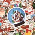 thumbnail image 4 of Cateissary 100X pegatina de Navidad mano de obra decoraciones para el hogar decoración de pared calcomanía de Navidad exquisitos suministros de Kits de decoración para fiestas, 4 of 6