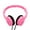 Pink, variant on Wovilon Over Ear/On-Ear Headphones With Microphone, Lightweight Folding Stereo Bass Headphones With 1.1M No-Tangle Cord, Portable Wired Headphones For Smartphone Tablet Computer Mp3 / 4