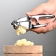 thumbnail image 4 of Manual Garlic Presser Heavy-Duty Rust Proof Garlic Mincer Dishwasher Safe ZincAlloy Garlic Crusher And Peeler For Home Cooking, 4 of 6