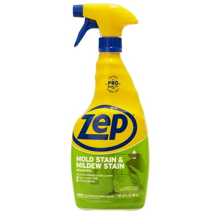 Zep Mold Stain & Mildew Remover, 32 Fl Oz (Best Mold And Mildew Stain Remover)