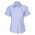 thumbnail image 1 of Russell Collection Womens Oxford Short-Sleeved Shirt, 1 of 4