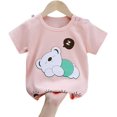 thumbnail image 3 of Camiseta de Manga Corta Infantil,Ropa Infantil de Verano de Algodón,Ligera,Cómoda,Transpirable, 3 of 5