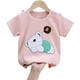 thumbnail image 3 of Camiseta de Manga Corta Infantil,Ropa Infantil de Verano de Algodón,Ligera,Cómoda,Transpirable, 3 of 5