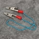 thumbnail image 4 of Servilletero con Clip para babero Dental, 5 uds., con cadena de bolas de acero Flexible, suministros para dentistas, color azul, 4 of 8