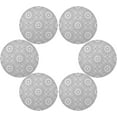 thumbnail image 3 of GZHJMY Medallion Round Placemats Set of 6, Non-Slip Table Mats Washable Heat Resistant Place Mats for Kitchen Dining Table Home Decor,15.4 Inch, 3 of 7