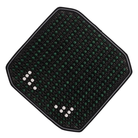 OUNONA Wooden Bead Car Seat Cushion Set for Vehicles, Anti Slip Support