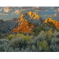 thumbnail image 2 of Fitzharris, Tim 14x12 Gold Ornate Wood Framed with Double Matting Museum Art Print Titled - Lone Pine Peak from Tuttle Creek-Sierra Nevada-California-USA, 2 of 4
