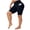 Navy_004, variant on Domuza Women's Biker Shorts with Pockets Plus Size High Waist Workout Yoga Spandex Athletic Bicycle Leggings Shorts for Running Dark Gray 4XL