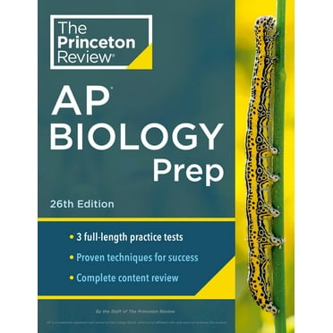 College Test Preparation Princeton Review AP Biology Prep, 26th Edition: 3 Practice Tests   Complete Content Review   Strategies & Techniques, (Paperback)