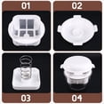 thumbnail image 5 of Máquina para Hacer Yogur Griego con Colador de Fina, Placa de Presión Extraíble, Se Utiliza Como Recipiente de Almacenamiento con Tapa - Colador de Yogur, 5 of 5