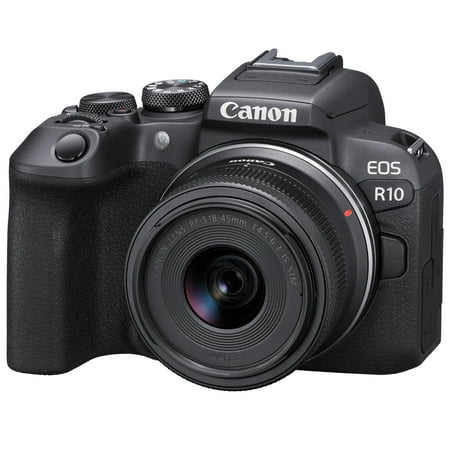 UPC: 0013803343502 | Canon EOS R10 Mirrorless Digital Camera with 18-45mm f/4.5-6.3 IS STM Lens