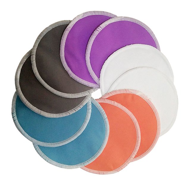 Organic Bamboo Superfine Fiber Washable Reusable Nursing Pads for After