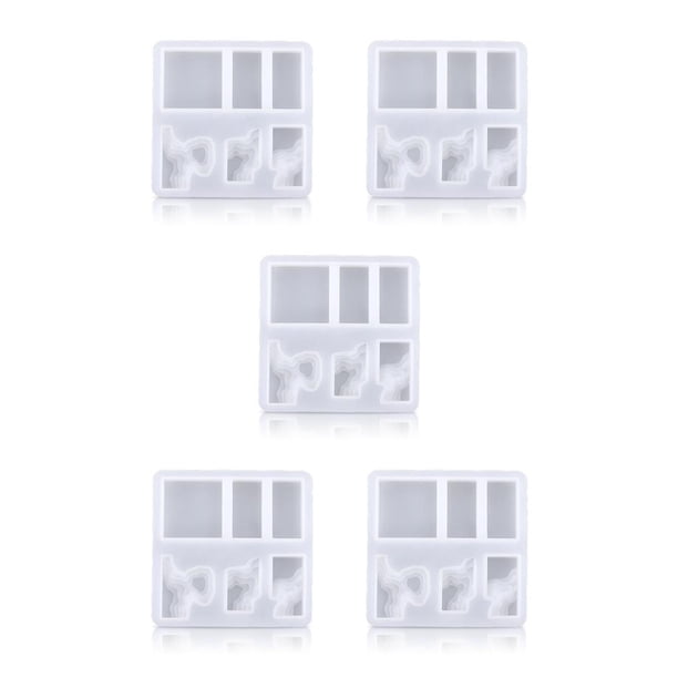 Inteprter Molde colgante de resina antiadherente resistente al desgarro moldes DIY molde colgante auto-relajante Manual artesanía herramienta Gagets Type1 NO1 Inteprter CBP184573