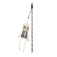 thumbnail image 1 of TIELUTT Halloween Cat Teaser Stick. Elastic Rope Cat Toy. Cat Teaser Stick with Feather Interactive Dog for Small Dogs Dog No Squeakers Aluminum Dog Boxes Interactive Dog for Large Dogs Cat Obstacle, 1 of 3