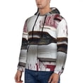 thumbnail image 3 of Fotbe Men's Hoodie with Rustic Door Handle Closeup Pattern - Kangaroo Pocket Pullover Hooded Sweatshirt, Perfect for Daily Wear, Travel, and Home-X-Large, 3 of 7