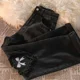 thumbnail image 4 of Pantalones vaqueros rectos estilo Preppy Y2k con lazo de corazón negro, pantalones vaqueros de cintura alta para mujer, pantalones americanos elegantes de pierna ancha, sueltos y dulces, 4 of 5