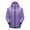 Purple, variant on Hvyesh Men's Lightweight Jackets Casual Zip Up Softshell Jackets Outdoor Hooded Pocket Raincoat Jacket Fall Drawstring Zippered Jackets for Men Hiking Cycling Sportswear