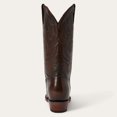 thumbnail image 4 of Men's Stetson Carlisle Leather Boots Handcrafted Round Toe Brown, 4 of 8