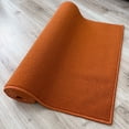 thumbnail image 2 of Custom Size Anti-Slip Machine Washable Loop Pile Orange Runner Rugs ( 11' x 26"), 2 of 7