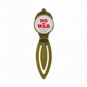 No More War World Love Peace World Bookmark Retro Office Label Page Marker